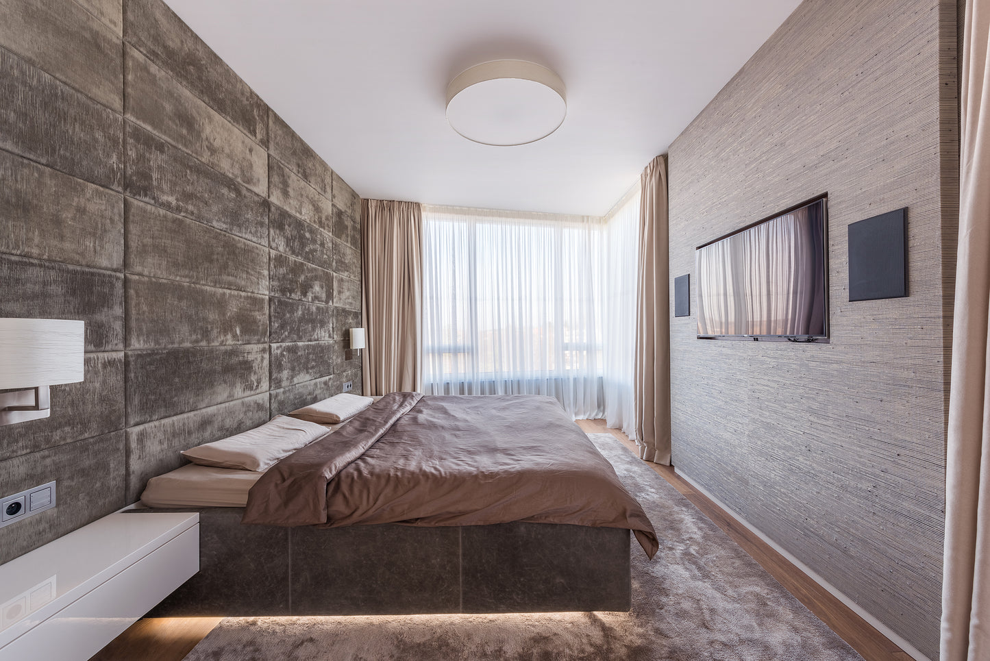 Ložnice se šatnou soukromý byt Praha